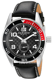 Akribos XXIV Czarny/Skóra Ø44 mm AK859SSB
