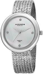 Akribos XXIV Srebrny/Stal Ø37 mm AK903SS