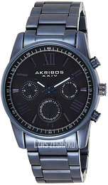 Akribos XXIV Classic Czarny/Stal Ø41 mm AK912BU