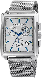 Akribos XXIV Classic Srebrny/Stal AK918SS