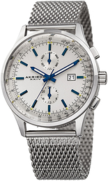 Akribos XXIV Multi-Function Srebrny/Stal Ø42 mm AK944SS