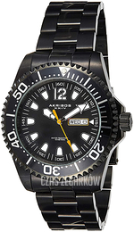 Akribos XXIV Czarny/Stal Ø44 mm AK947BK