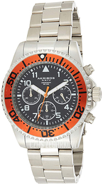 Akribos XXIV Czarny/Stal Ø44 mm AK950SSOR