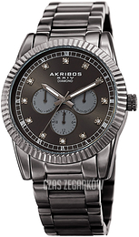 Akribos XXIV Szary/Stal Ø41 mm AK958GN