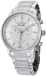Alexander Statesman Srebrny/Stal Ø42 mm A101B.01