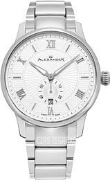 Alexander Statesman Srebrny/Stal Ø42 mm A102B-01