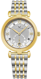 Alexander Monarch Srebrny/Stal w odcieniu złota Ø35 mm A202B.02