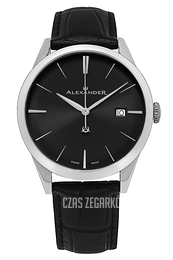 Alexander Heroic Czarny/Skóra Ø40 mm A911-01