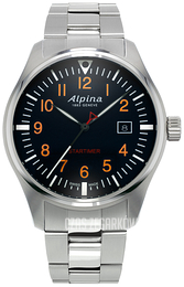 Alpina Startimer Niebieski/Stal Ø42 mm AL-240N4S6B