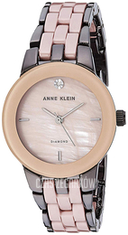 Anne Klein Diamond Biały/Stal Ø30 mm AK/1611GYTP