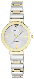 Anne Klein Diamond Srebrny/Stal w odcieniu złota Ø28 mm AK/2435SVTT