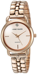 Anne Klein Diamond Różowe złoto/Stal w kolorze różowego złota Ø30 mm AK/2794RGRG