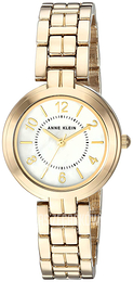 Anne Klein Bracelet Biały/Stal w odcieniu złota Ø28 mm AK/3070MPGB