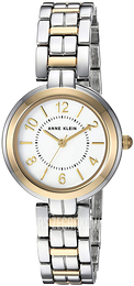 Anne Klein Bracelet Biały/Stal w odcieniu złota Ø28 mm AK/3071MPTT