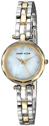 Anne Klein Crystal Biały/Stal w odcieniu złota Ø22.5 mm AK/3121MPTT