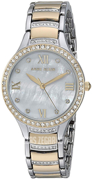 Anne Klein Bracelet Biały/Stal w odcieniu złota Ø30.3 mm AK/3385MPTT