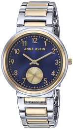 Anne Klein Bracelet Niebieski/Stal w odcieniu złota Ø35 mm AK/3407NVTT