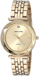 Anne Klein Diamond Żółte złoto/Stal w odcieniu złota Ø30 mm AK/3412CHGB