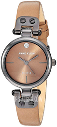 Anne Klein Diamond Brązowy/Skóra Ø26 mm AK/3513GYMO