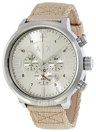 Armani Exchange Street Beżowy/Tkanina Ø49 mm AX1374