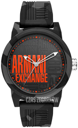 Armani Exchange Atlc Czarny/Guma Ø46 mm AX1441