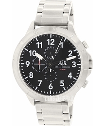 Armani Exchange Classic Czarny/Stal Ø50 mm AX1750