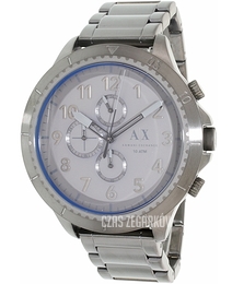 Armani Exchange Romulous Srebrny/Stal Ø50 mm AX1753