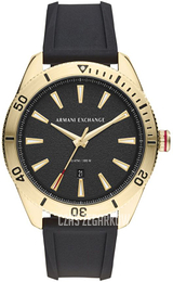 Armani Exchange Enzo Czarny/Guma Ø46 mm AX1828
