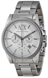 Armani Exchange Smart Srebrny/Stal Ø46 mm AX2058