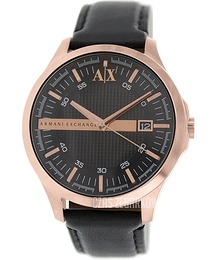 Armani Exchange Smart Czarny/Skóra Ø46 mm AX2129