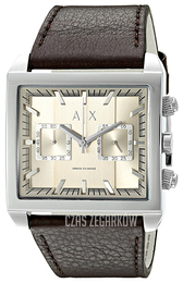 Armani Exchange Tenno Srebrny/Skóra AX2224