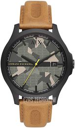Armani Exchange Hampton Wielokolorowy/Skóra Ø46 mm AX2412