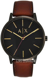 Armani Exchange Cayde Czarny/Skóra Ø42 mm AX2706