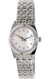 Armani Exchange Miss Jackson Srebrny/Stal Ø26 mm AX5330