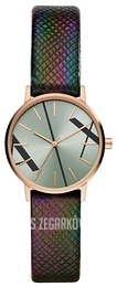 Armani Exchange Lola Zielony/Skóra Ø28 mm AX5572