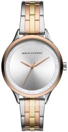 Armani Exchange Harper Srebrny/Stal Ø38 mm AX5615