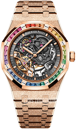 Audemars Piguet Royal Oak Szkieletowa tarczy/18 karatowe różowe złoto Ø41 mm 15412OR.YG.1224OR.01