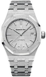 Audemars Piguet Royal Oak Srebrny/18 karatowe białe złoto Ø37 mm 15454BC.GG.1259BC.01
