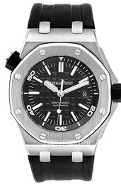 Audemars Piguet Royal Oak Offshore Diver Czarny/Guma Ø42 mm 15703ST.OO.A002CA.01
