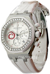 Audemars Piguet Royal Oak Srebrny/Guma Ø37 mm 26076SK.ZZ.D010CA.01