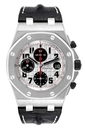 Audemars Piguet Royal Oak Offshore Chronograph Srebrny/Skóra Ø42 mm 26170ST.OO.D101CR.02