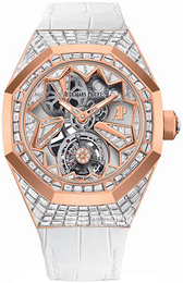 Audemars Piguet Royal Oak Różowe złoto/Skóra Ø38.5 mm 26228OR.ZZ.D011CR.01