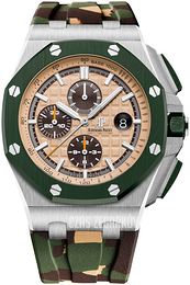 Audemars Piguet Royal Oak Offshore Beżowy/Guma Ø44 mm 26400SO.OO.A054CA.01