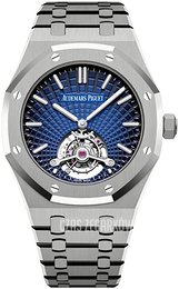 Audemars Piguet Royal Oak Tourbillon Extra-Thin Niebieski/Tytan Ø41 mm 26522TI.OO.1220TI.01