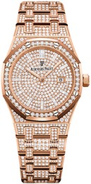 Audemars Piguet Royal Oak Różowe złoto/18 karatowe różowe złoto Ø33 mm 67652OR.ZZ.1265OR.01