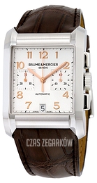 Baume & Mercier Hampton Srebrny/Skóra 48.4x34.3 mm MOA10029