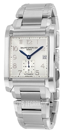 Baume & Mercier Hampton Srebrny/Stal 45x32.3 mm MOA10047