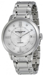 Baume & Mercier Classima Biały/Stal Ø36.5 mm 10221