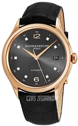 Baume & Mercier Clifton Czarny/Skóra Ø39 mm M0A10180