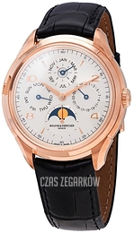 Baume & Mercier Clifton Srebrny/Skóra Ø42 mm M0A10306